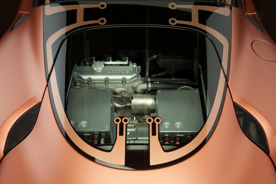  Lotus Evora 414E Hybrid Concept 2010 года  (фото 8 из 17)
